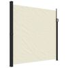 vidaXL Windscherm uittrekbaar 200x600 cm cr&egrave;mekleurig