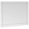 vidaXL Wandspiegel 80x60 cm glas
