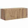 vidaXL Tv-meubelset Wandgemonteerd 5 pcs Wit Bewerkt hout
