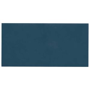 vidaXL Wandhoofdbord 12 pcs Blauw Fluweel