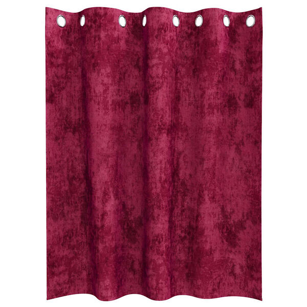 vidaXL Velvet Gordijnen 2 pcs Wijnrood 140 x 140 cm Fluweel
