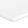 vidaXL Ottoman bed met matras 100x200cm stof cr&egrave;mekleurig