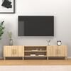 vidaXL Tv-meubel Sonoma eiken 180x31,5x40 cm bewerkt hout