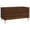 vidaXL Salontafel 90x44,5x45 cm bewerkt hout bruin eikenkleur