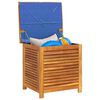 vidaXL Tuinbox met jaloezie&euml;n 60x50x56 cm massief acaciahout