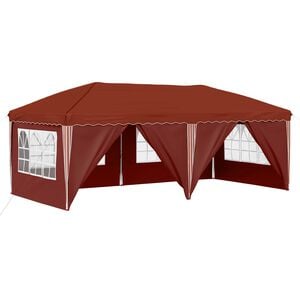vidaXL Pop-up partytent 575 x 288 x 245 cm Terracotta