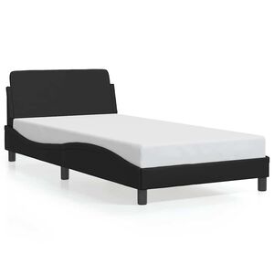 vidaXL Bedframe "Dover" kunstleer zwart 100x200 cm