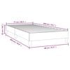 vidaXL Boxspring bed 80x200 cm stof taupe