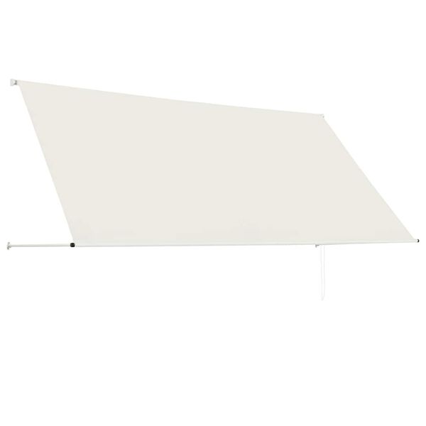 vidaXL Luifel uittrekbaar 300x150 cm cr&egrave;me