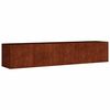 vidaXL Plantenbak verhoogd 200x40x40 cm cortenstaal