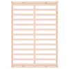 vidaXL Bedframe massief hout 200x200 cm