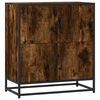 vidaXL Dressoir 68x35x76 cm bewerkt hout gerookt eikenkleurig