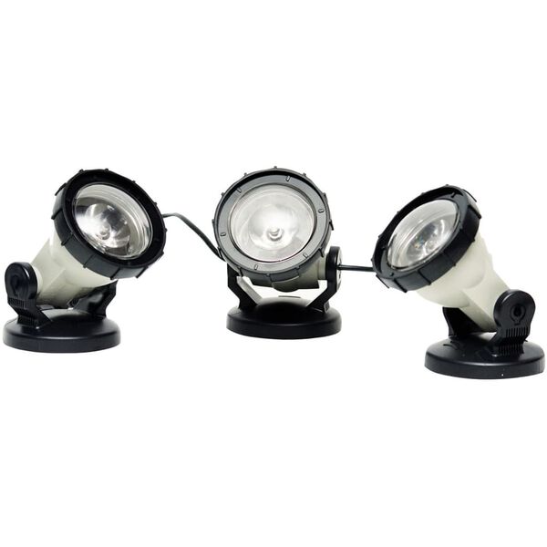 HEISSNER Vijver- en tuinspotlights 3 st 3 W