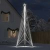 vidaXL LED-kerstboom 861 LEDs koud wit 478 cm