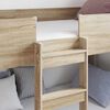 vidaXL Bunk Bed voor Kinderen Sonoma Eiken 100 x 200 cm Bewerkt hout