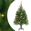 vidaXL Kerstboom met 150 LED met standaard Groen 120 cm PE