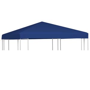 vidaXL Prieeldak 310 g/m&sup2; 3x3 m blauw