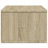 vidaXL Printerkastje 40x32x22,5 cm bewerkt hout sonoma eikenkleurig