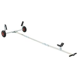 vidaXL Verstelbare Boottrailer met Pneumatische Banden 200 kg Load