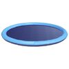 vidaXL Splash Pad voor Kinderen en Honden &Oslash;150 x 10 cm PVC Blauw