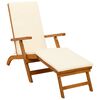vidaXL Ligstoelkentingen en opvouwbare zonnebader 55 x 146 x 91 cm