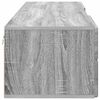 vidaXL Houten Kast met lade Grijs Sonoma 150 x 39 x 30 cm Bewerkt hout