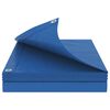 vidaXL Zeil met Oogjes Blauw 8 x 12 m 180 gsm PE