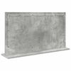 vidaXL Schmink Spiegel met spiegel Beton Grijs 80 x 45 x 18 cm