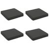 vidaXL 4-Piece Zitkussens VUGHT 4 st 100% Polyester Antraciet