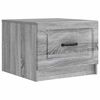vidaXL Salontafel Grijs sonoma 49 x 50 x 37 cm Bewerkt hout