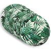 vidaXL Kussensloop 6 pcs HEERLEN Bladpatroon &Oslash; 40 cm Polyester