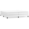 vidaXL Boxspring bed kunstleer wit 200x200 cm