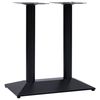 vidaXL Bistrotafelpoot 70x40x72 cm gietijzer zwart