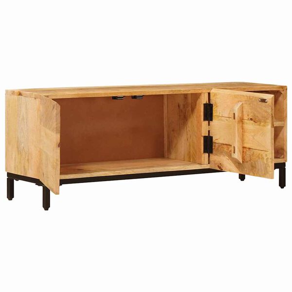vidaXL Opslagkasten Bruin 110 x 30 x 40 cm Massief Mango Hout