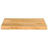 vidaXL Tafelblad met natuurlijke rand 60x20x3,8 cm massief mangohout