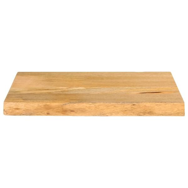 vidaXL Tafelblad met natuurlijke rand 60x20x3,8 cm massief mangohout