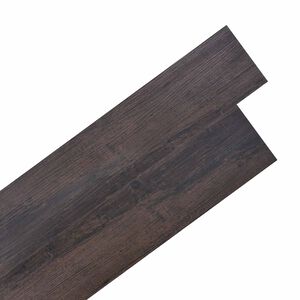 vidaXL Vloerplanken Donkerbruin 5,02 m&sup2; 36 st PVC
