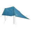 vidaXL Autotent 308 x 215 x 220 cm Blauw Polyester en staal
