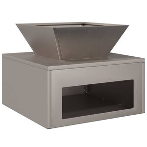 vidaXL Vuurkorf Roestig 50 x 50 x 40 cm Cortenstaal