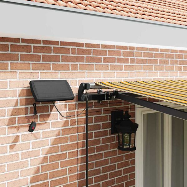 vidaXL Inklapbaar Zonnescherm Multikleur 500 &times;300 cm Stof