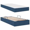 vidaXL Opbergbed met matras met matras Blauw 100 x 200 cm Polyester