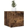 vidaXL Tv-wandmeubelen 4 st 30,5x30x30 cm gerookt eikenkleurig