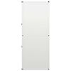 vidaXL Brandhoutrek 40x30x75 cm koudgewalst staal wit