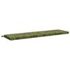 vidaXL Bankkussen SOEST 100% Polyester Bladontwerp 150 x 40 x 5 cm