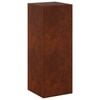 vidaXL Plantenstandaard Roestkleurig 30 x 30 x 80 cm weervast staal