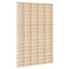 vidaXL Houten Verzamelaarsvitrine met 90 Vakken 50,5x4,5x79cm