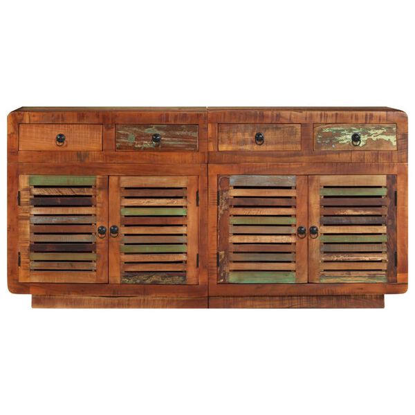 vidaXL Dressoir 150x35x75 cm massief gerecycled hout