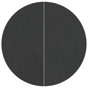 vidaXL Zwembad Grondzeil &Oslash; 244 cm (2 mm) Rond Niet-geweven Stof Zwart