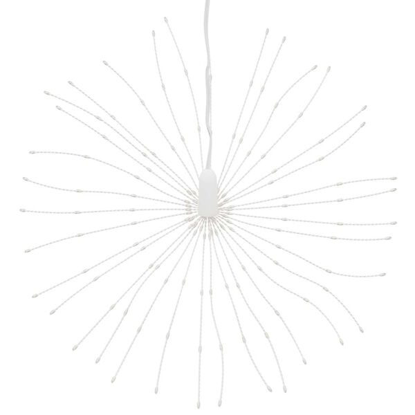 vidaXL Kerstverlichting vuurwerk 140 warmwitte LED's 17 cm