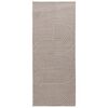 vidaXL Vloerkleden Rechthoekig Beige 200 x 80 cm